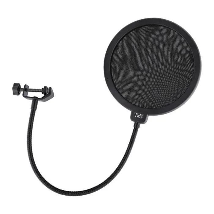 TNB Anti-Pop Filter - Microphone - Black - Audio Recording - Wired