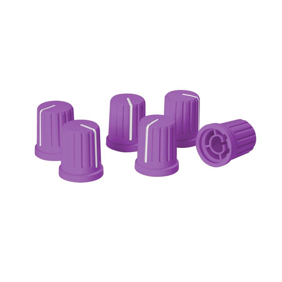 Reloop Violet Knob Cap Set
