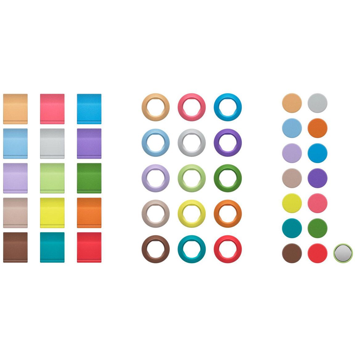 Ensemble de codage par couleur Sennheiser EW-D (Marqueurs magnétiques pour EM, SK et SKM-S)