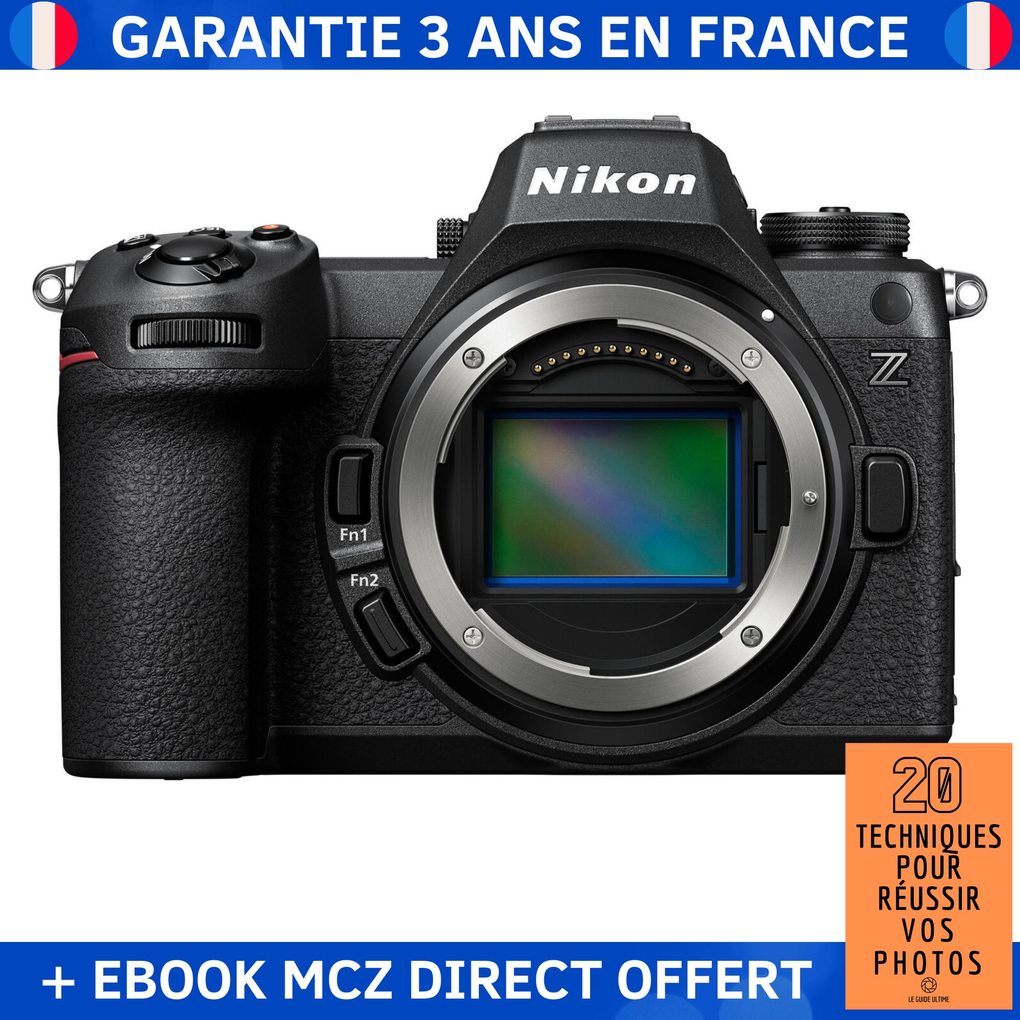 Nikon Z 6III + '20 Techniques for Successful Photos' Ebook - Nikon Hybrid Camera