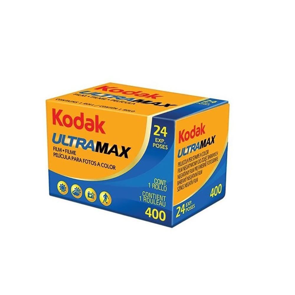 Kodak Ultramax 400 GC135-24 - High Sensitivity Color Film - 24 Exposures for Vibrant Photos - Multi-Color