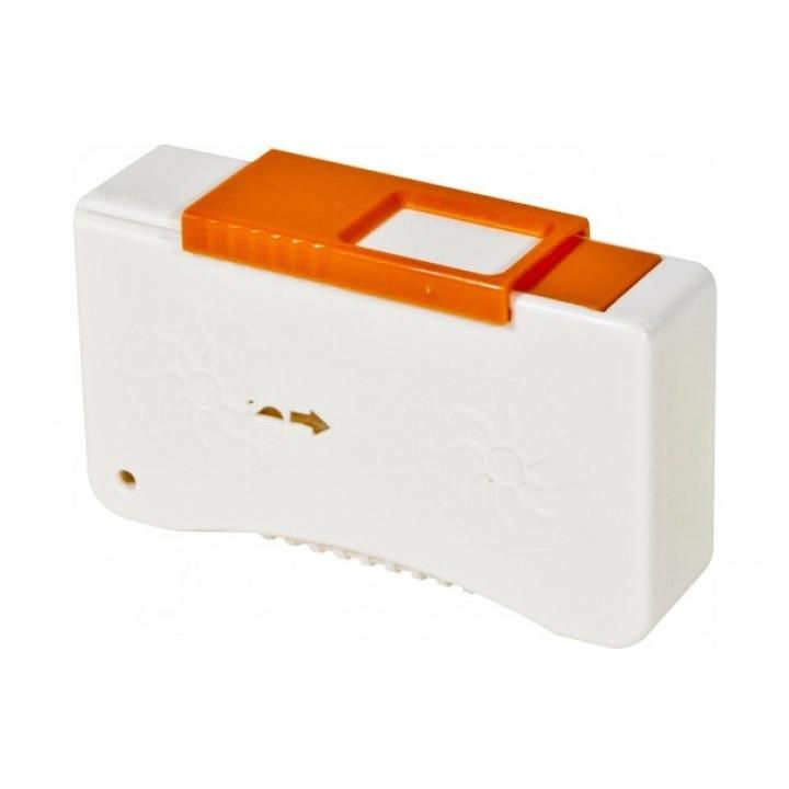 Exc LC/ST Optical Fiber Adapter (Orange & White, 395352)