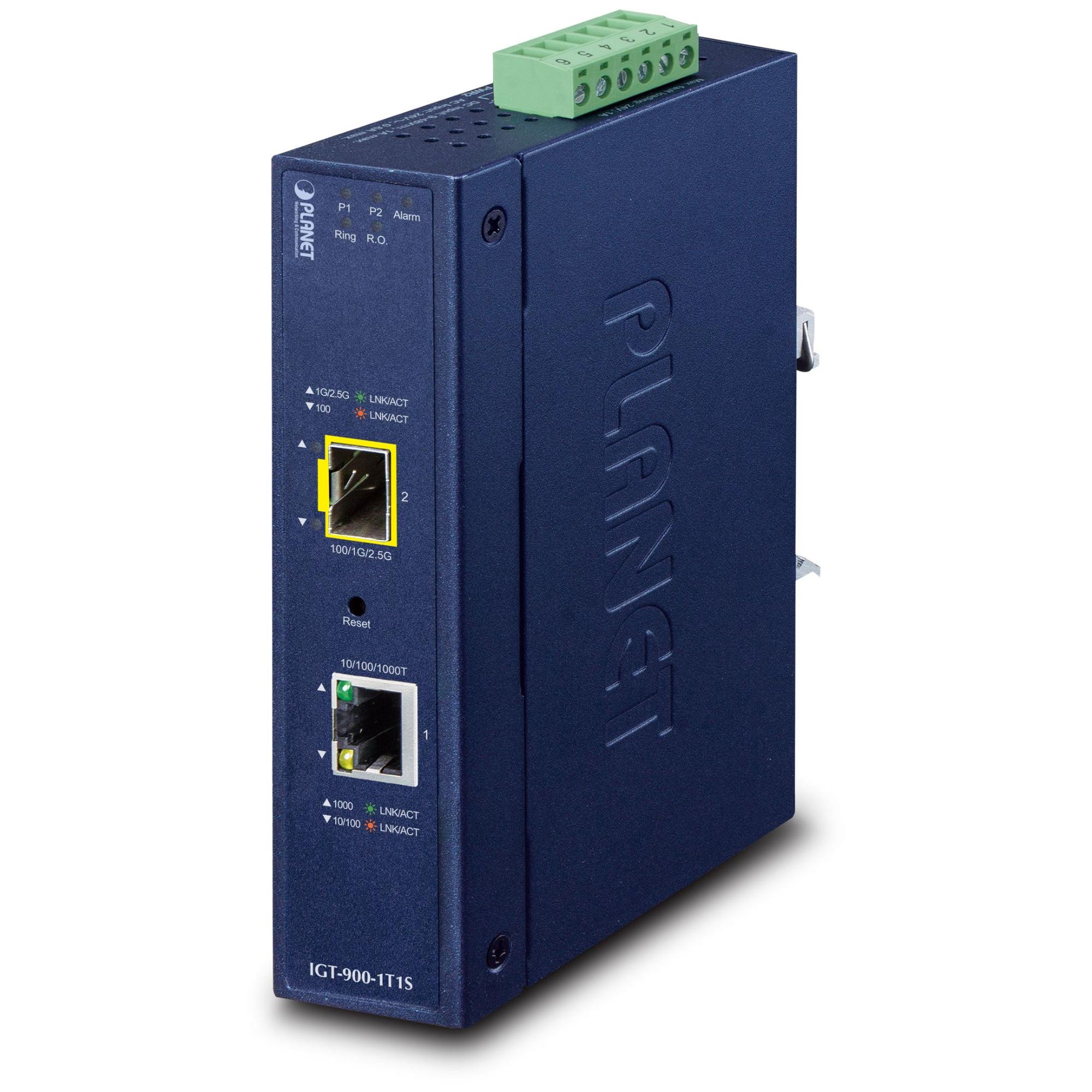 Planet Industrial 1-Port Network Convertor