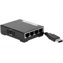 Dexlan Gigabit Pocket Switch - 4 Ports USB-Powered