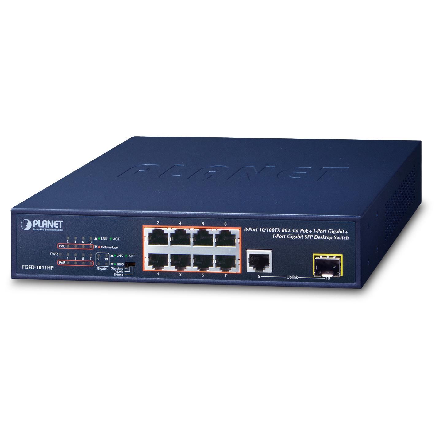 Planet FGSD-1011HP Gigabit Ethernet Switch