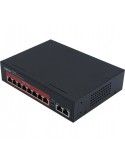 Stonet P110gc 10 Gigabit PoE Switch, 8 POE Ports