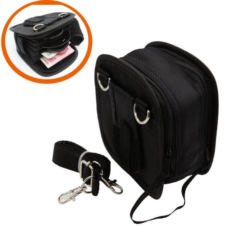 INF Filter Pocket Organizer Bag (9 Pockets, Black)