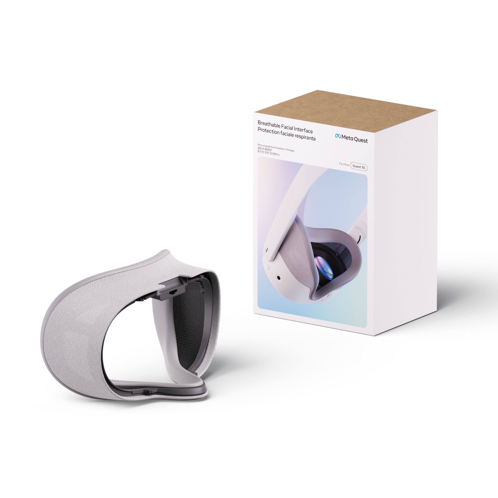 Exertis Connect Breathable Face Shield for Meta Quest 3S