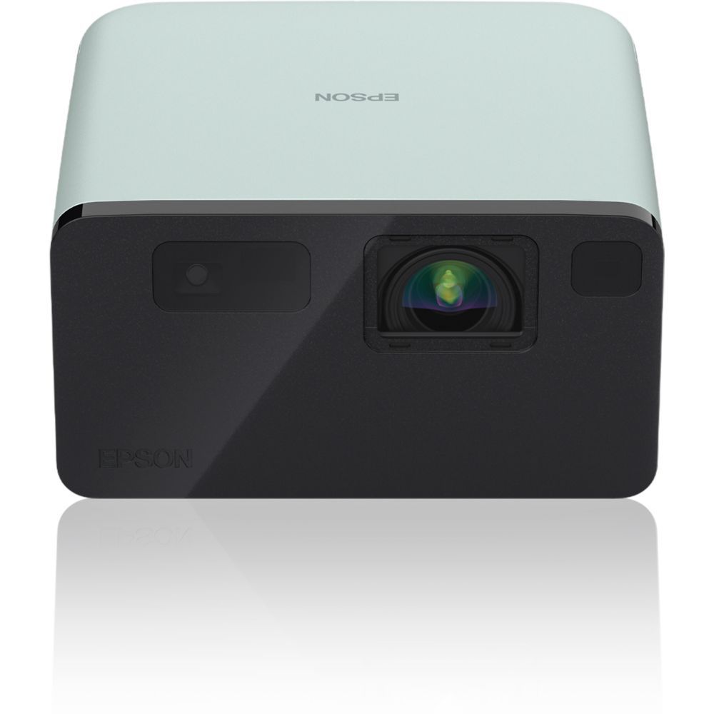 Epson EF-21G 3LCD Projector - Portable, 1000 Lumens (White/Color), Full HD 1920x1080, 16:9, 1080p, Green