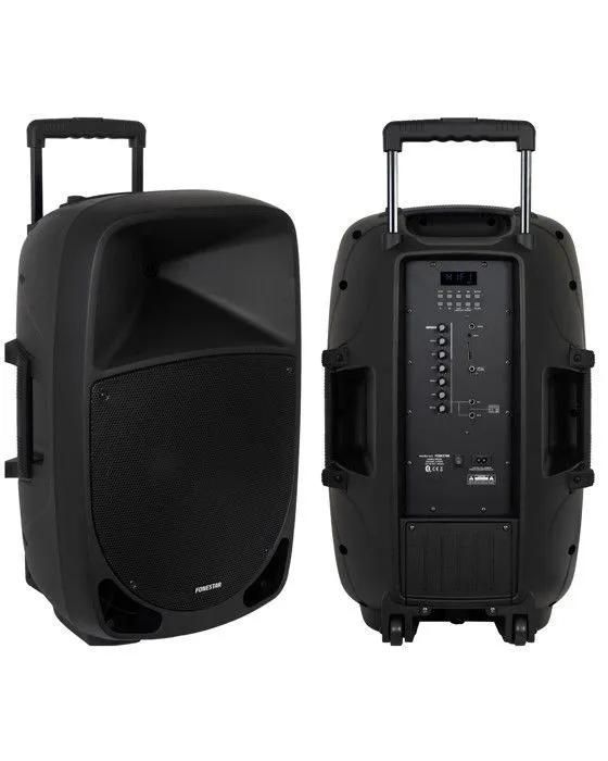 Malibu Portable Speaker - MALIBU-315 - 250W - Bluetooth 5.0 - 2 Wireless Microphones