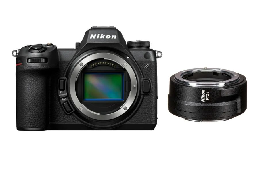 Nikon Z6 III Mirrorless Camera + Nikon FTZ II Mount Adapter