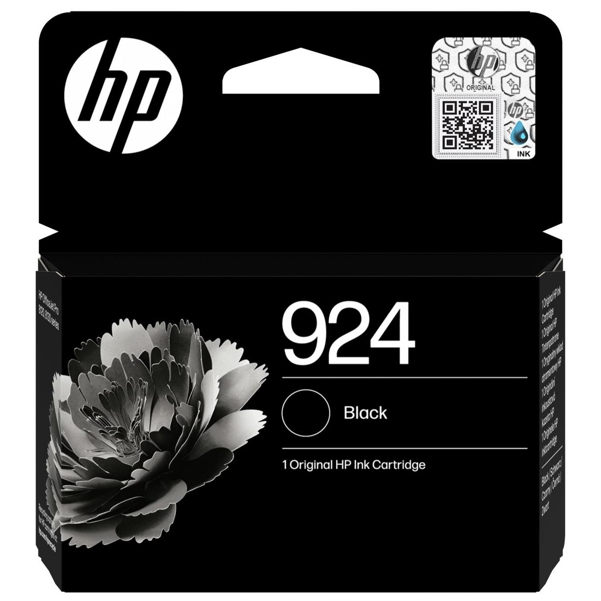 HP 924 Original Ink Cartridge - Black