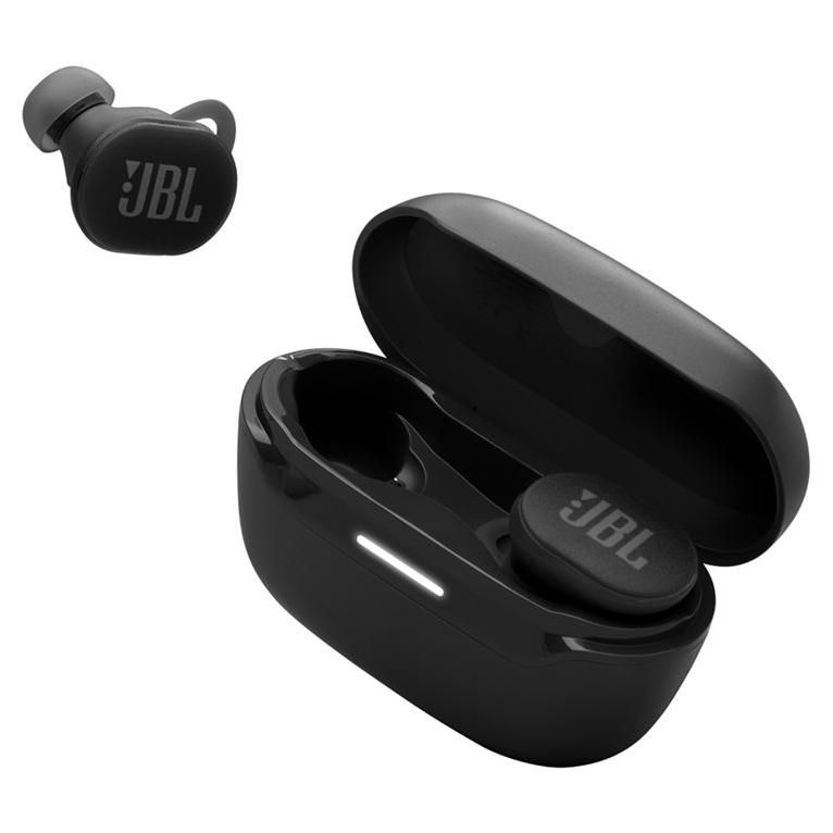 JBL Endurance Race 2 - Bluetooth Wireless Headphones with Microphone - In-Ear - Active Noise Cancellation - Black