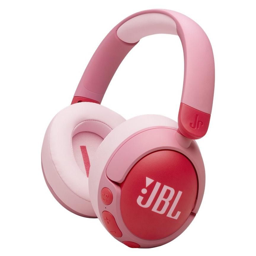 JBL Junior 470NC - Active Noise-Canceling Bluetooth Headphones - Pink