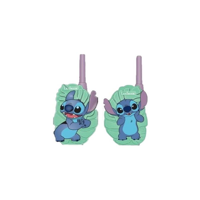Lexibook Stitch 3D Walkie Talkies - 500m Range, 2 Channels