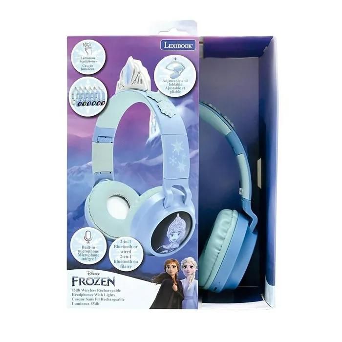 Lexibook Queen of the Snow Tiara Foldable Bluetooth & Wired Headset