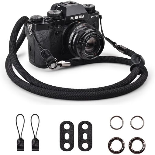 Cinturón de Fotografía, Cinturón con Cuerda para Nikon Sony Canon Fuji