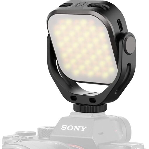 Ulanzi VL66 Mini Rotating LED Light - Bicolour with Adjustable Colour Temperature and USB-C Battery