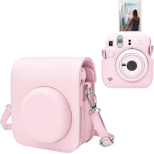 Estuche para cámara Fuji Mini 12 - Rosa
