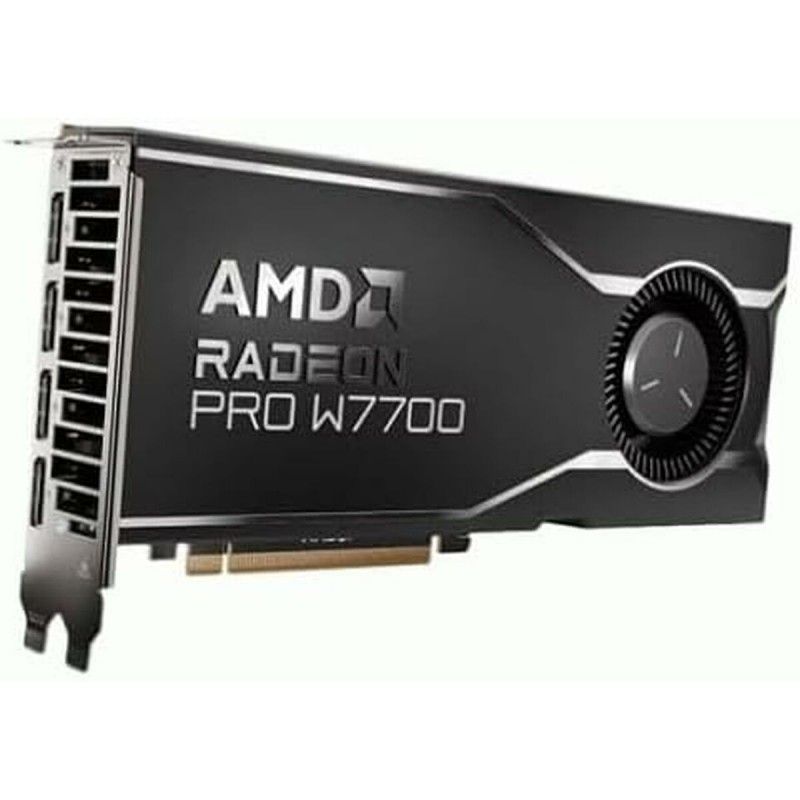 Carte graphique AMD Radeon Pro W7700 - 16 Go GDDR6 PCIe 4.0 x16 - 4 écrans DisplayPort