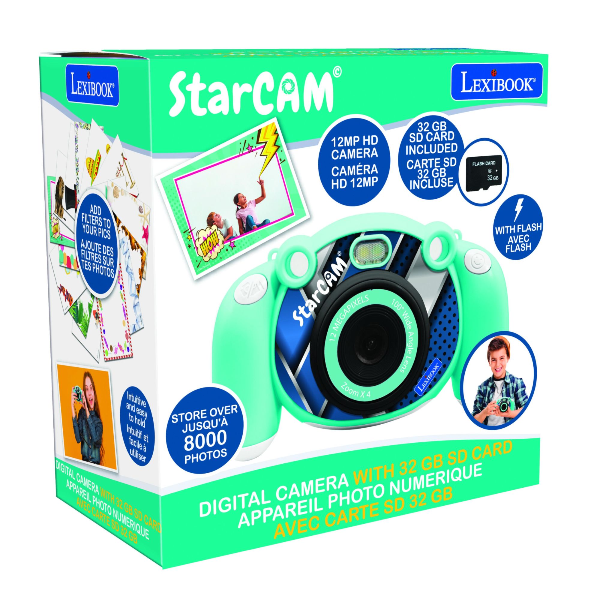 Lexibook Starcam HD Digital Camera with SD Card