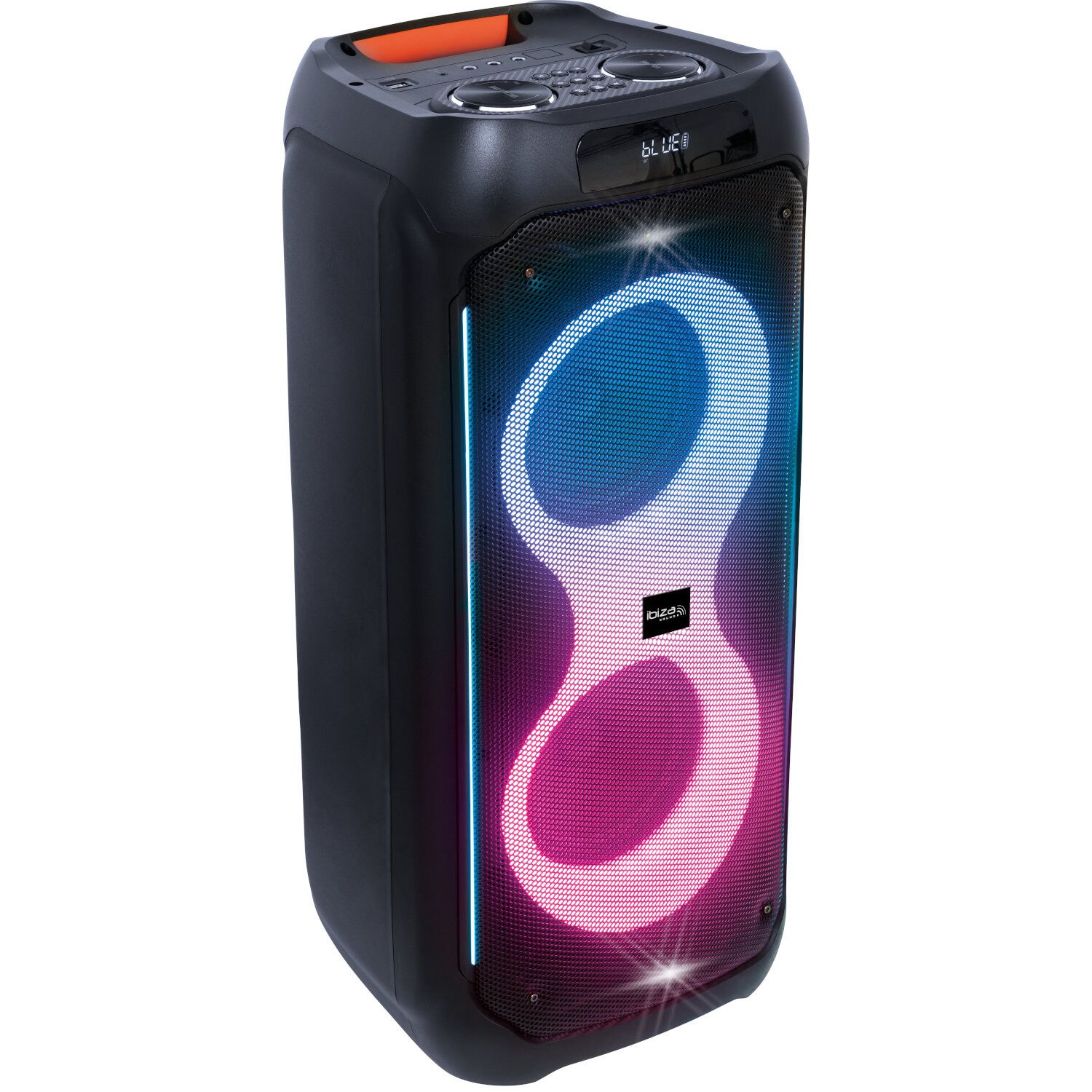 Ibiza COLUMBA800 2x8"/20cm LED Bluetooth Active Speaker - 800W