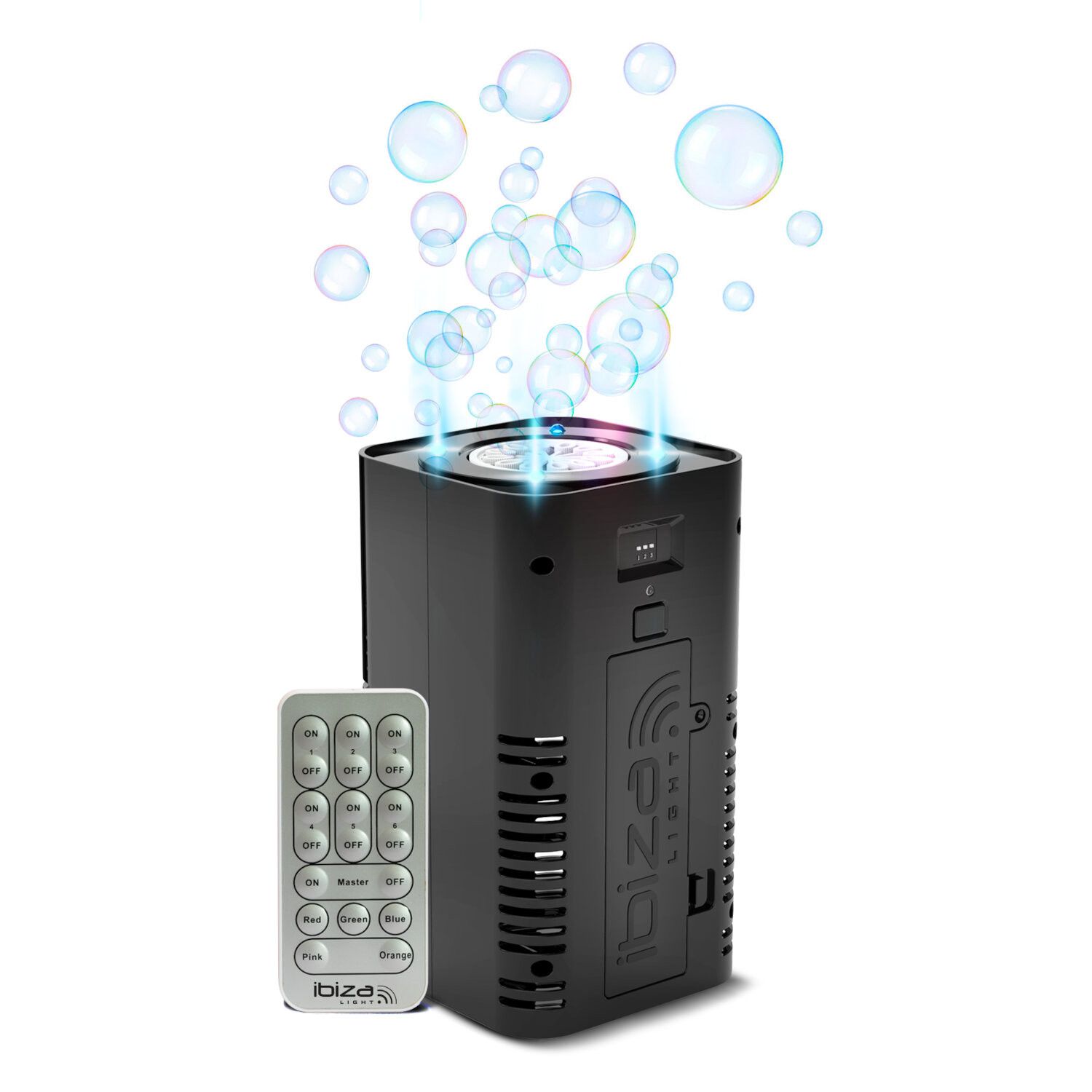 Ibiza Bubble Dream Machine - Color LED Bubbles