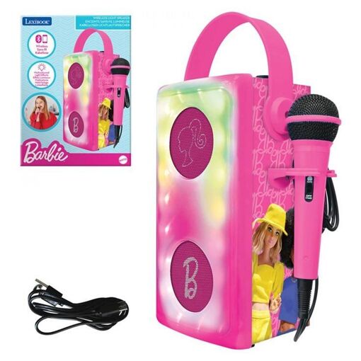 Altavoces Bluetooth Lexibook Barbie
