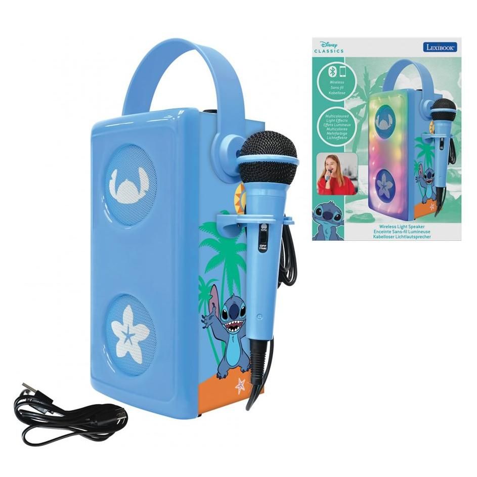 Altavoces Bluetooth Lexibook Disney Stitch
