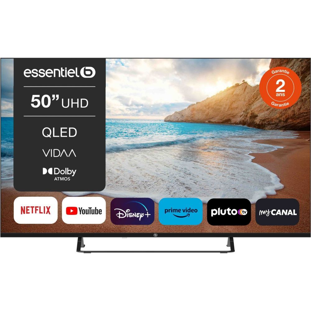 TV Essencial B 50QLED307 QLED
