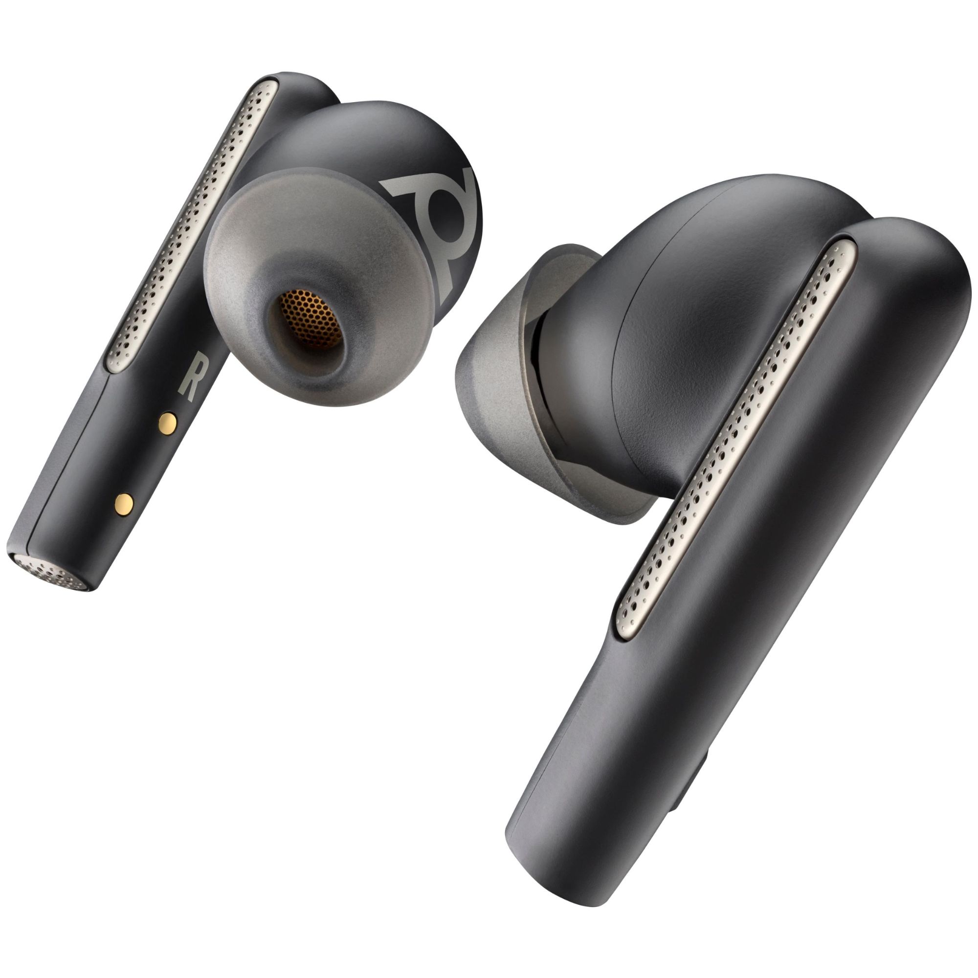 Poly Voyager Free 60/60+ Microsoft Teams Certified Headphones (2-Piece Set) - Black