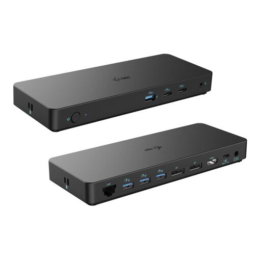 Station d'accueil i-Tec - USB-C 3.2 Gen 2 / Thunderbolt 3/4 - HDMI, 2xDP - Ethernet 1G - 100W