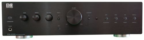BC Acoustique Stereo Amplifier EX 234 (Size: 10" x 5" x 3", Color: Black, Capacity: 100W)