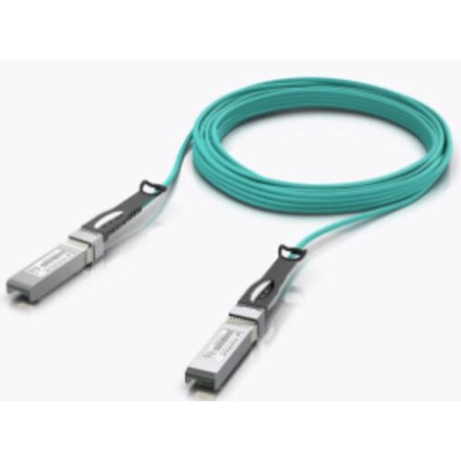 Câble Ubiquiti Infiniband et optique de fibre, 5 m SFP28 aqua