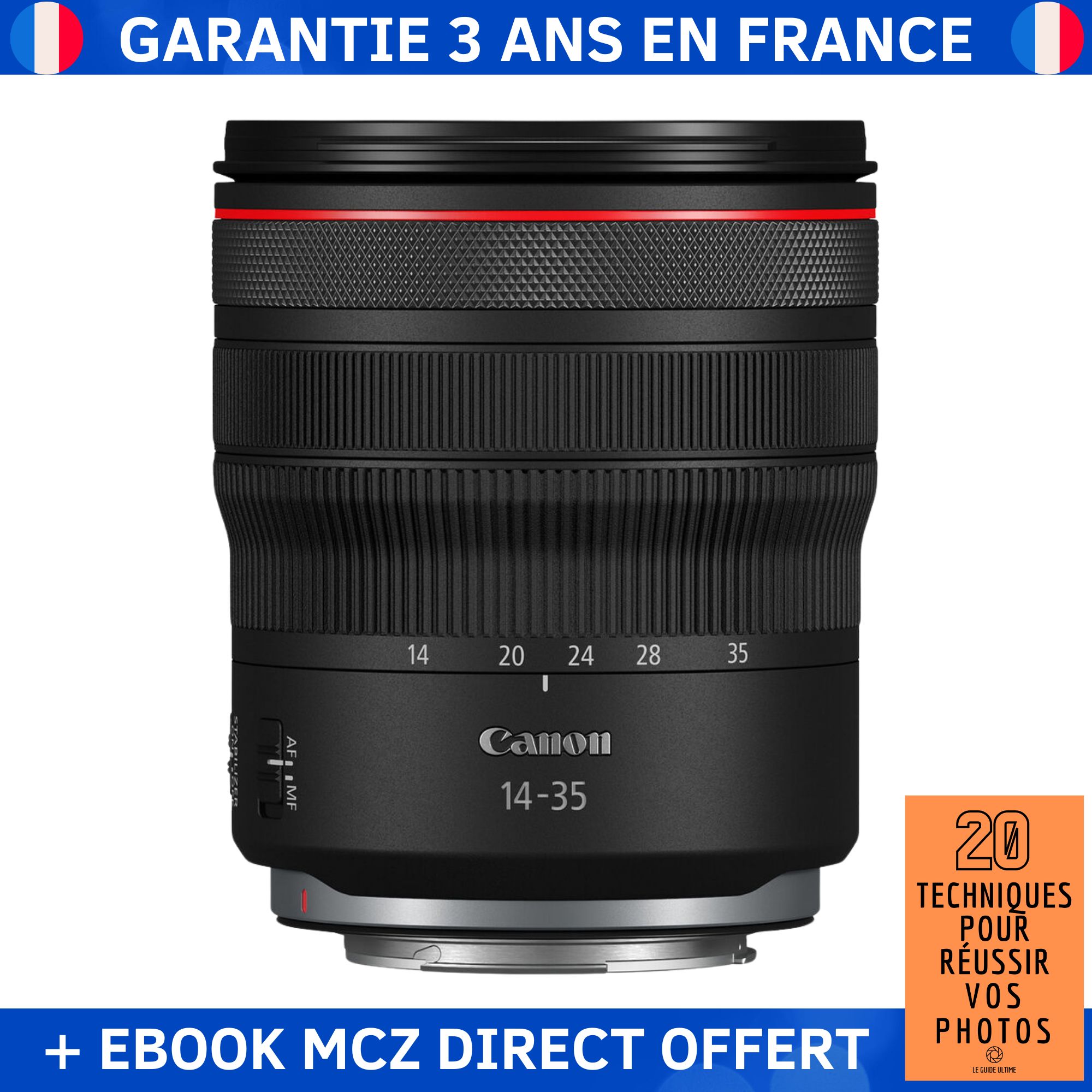 Canon RF 14-35mm F4L IS USM + Ebook Photography Techniques - Canon RF Lens