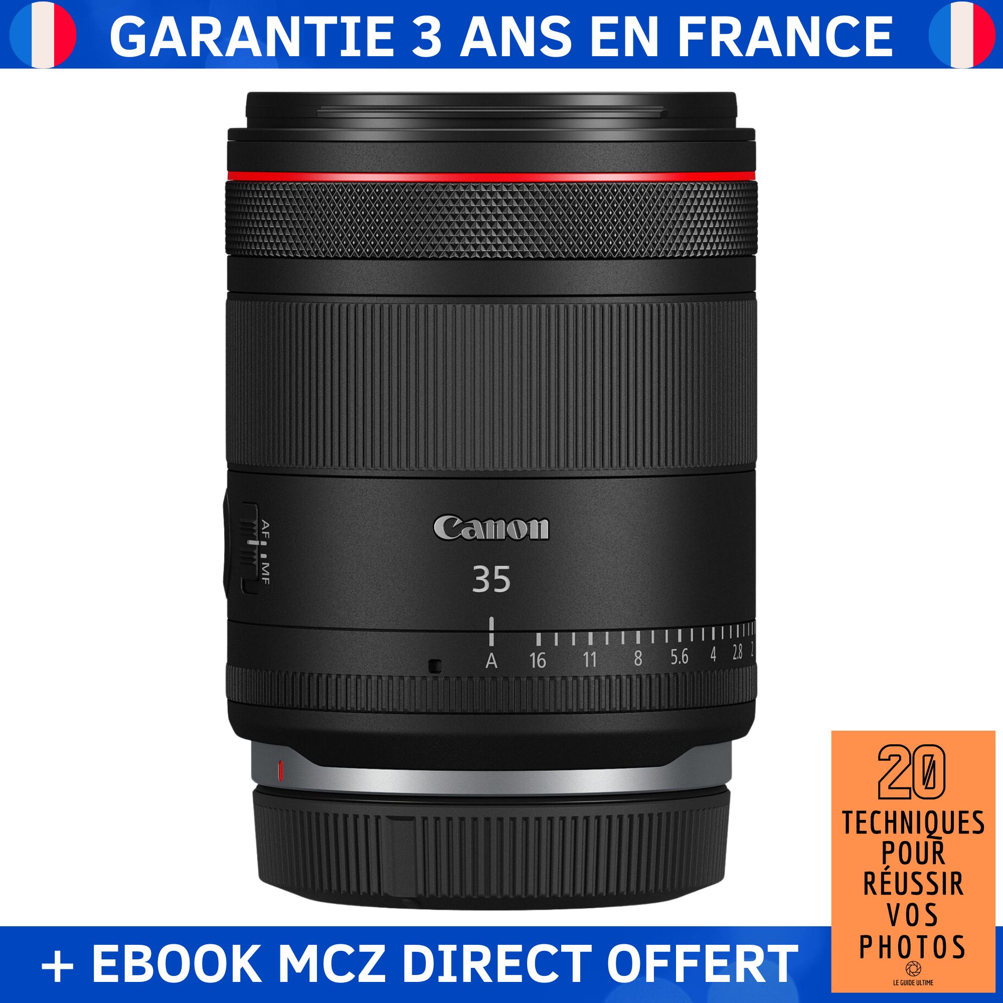 Canon RF 35mm F1.4 L VCM + Ebook - Canon RF Lens