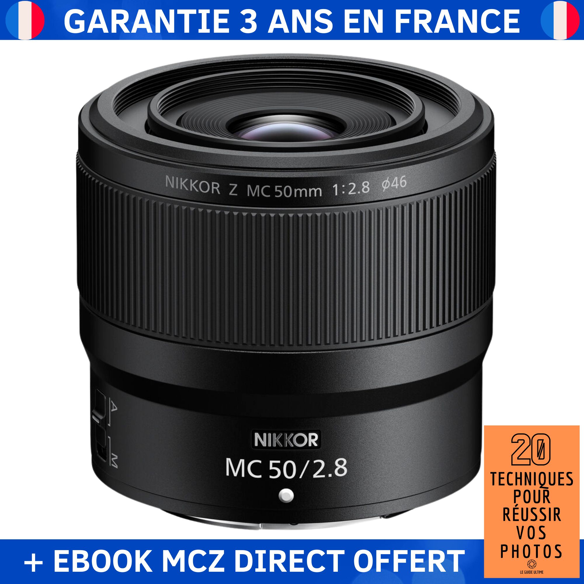 Nikon NIKKOR Z 50mm F1.8 S Lens + Ebook '20 Techniques for Successful Photos' - Nikon Z Lens