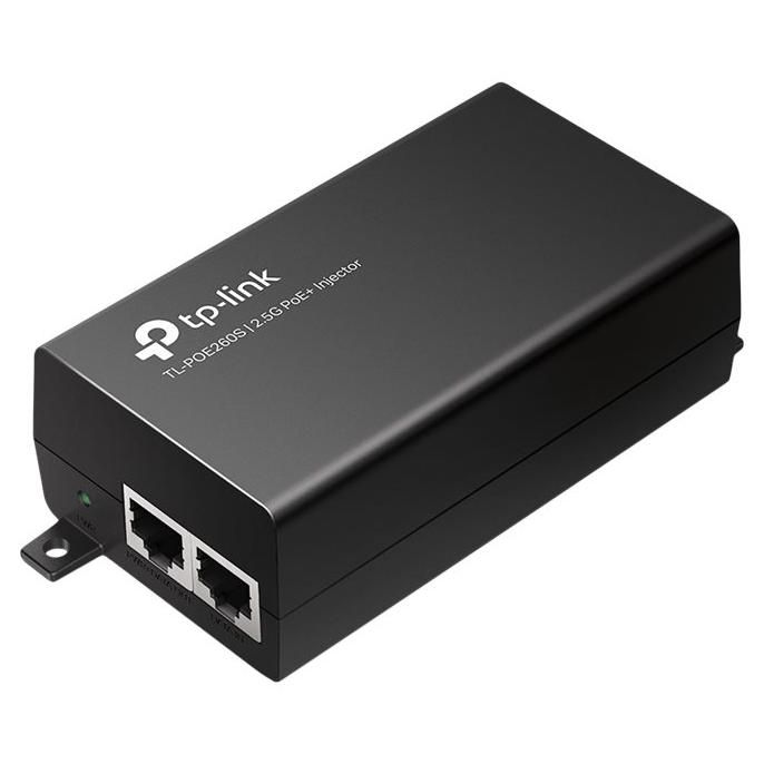 TP-Link TL-POE260S V1.6 Power Injector - 2.5Gbps - AC 100-240V - 30W - 1 x Output Connectors