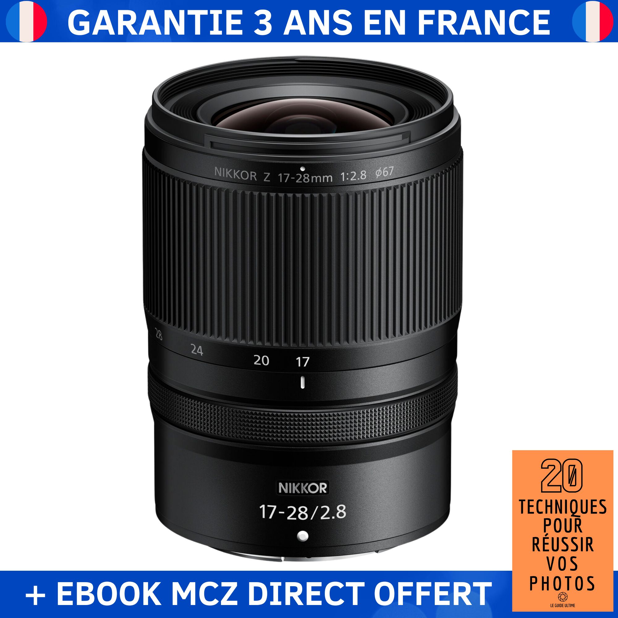 Nikon NIKKOR Z 17-28mm F2.8 Lens + '20 Techniques for Succeeding in Your Photos' Ebook - Nikon Z Lens