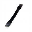 Roline USB-C Cable 0.15m (USB4 Gen 3x2, Black)