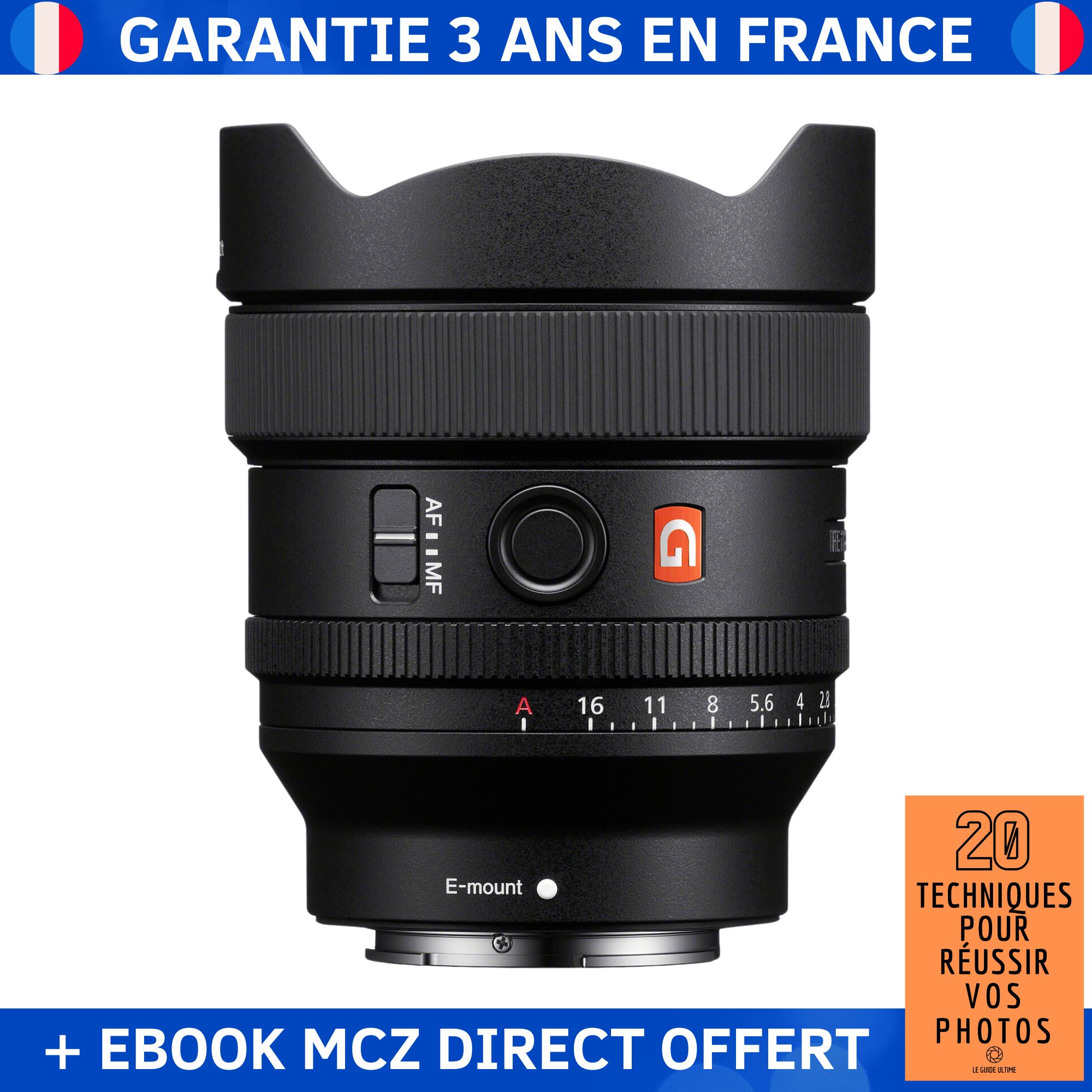 Sony FE 14mm F1.8 GM + Ebook Photography Guide - Sony Lens