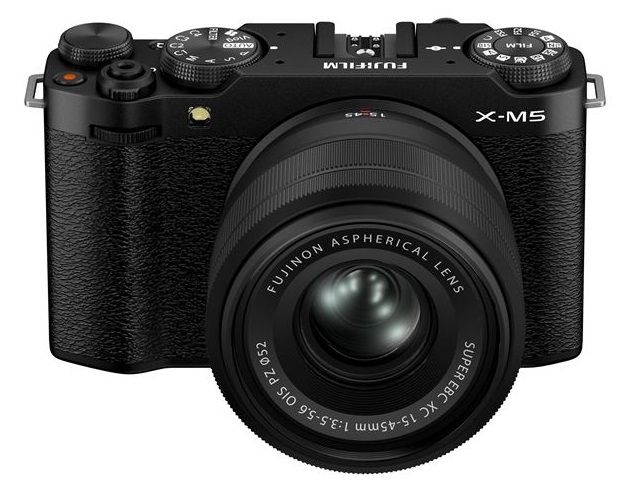 Appareil photo hybride Fujifilm X-M5 Noir avec objectif 15-45 mm