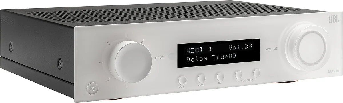 Amplificador de Cine en Casa JBL MA310 5.2 Canales - Blanco
