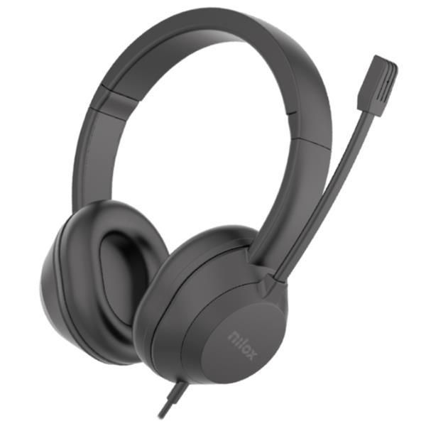 Nilox NXAUSB02 Wired Headphones with Microphone