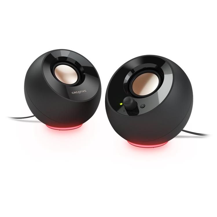 Creative Pebble SE Speaker - 2.0 Channel - 4.4W - Black