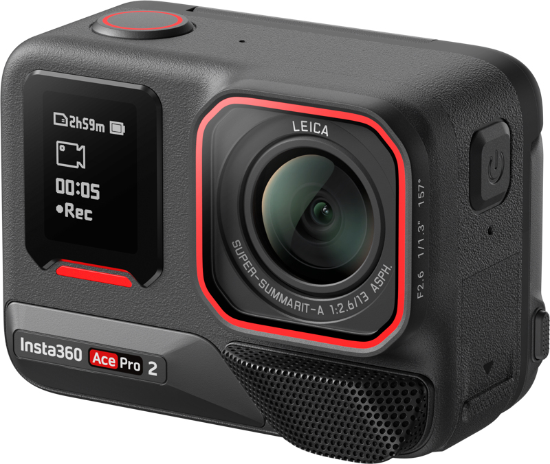 Insta360 Ace Pro Gen2 48MP 8K Ultra HD Camera with 25.4mm/1.3" Sensor (1/1.3") WiFi