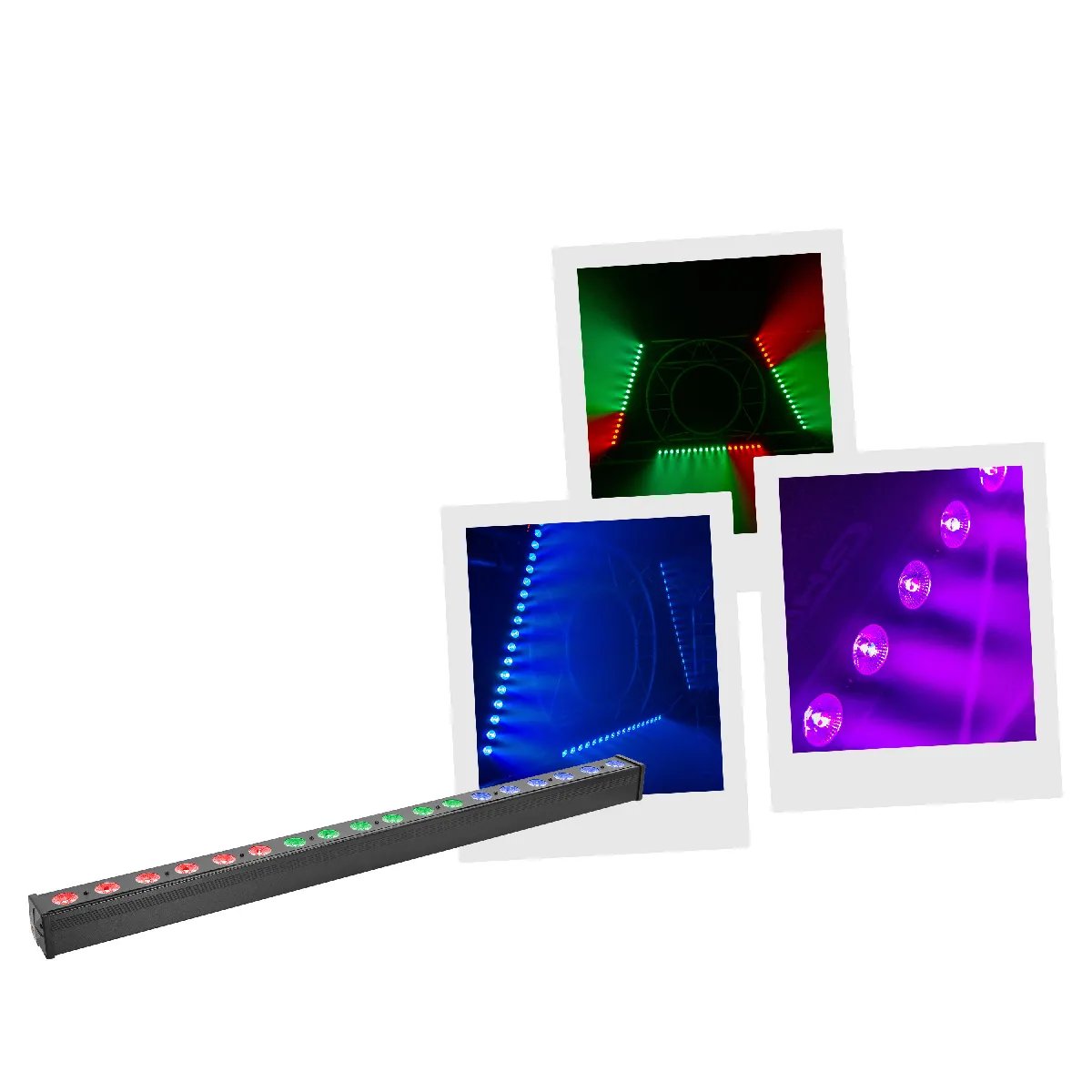 Ghost BarLED 18x3W RGB - RGB LED Bar - 18 3W LEDs - DMX Control - Free Multi-modes - 35° Beam Angle