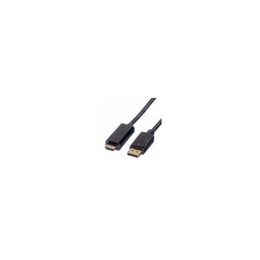Câble et adaptateur vidéo Roline 3 m - Noir