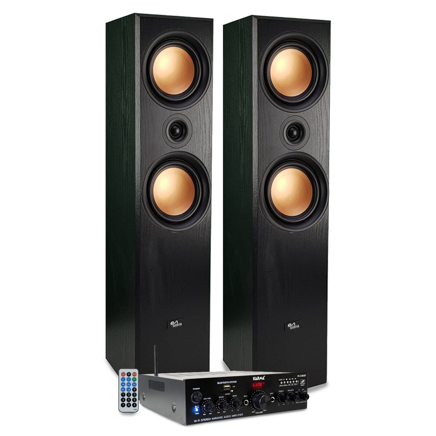 Haut-parleurs colonne EVIDENCE ACOUSTICS EA-800-PG - 1000W PMPO