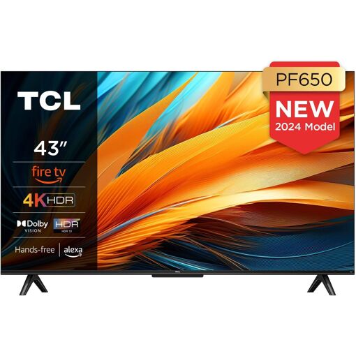TCL 43-Inch 4K Ultra HD HDR Smart TV with Fire TV